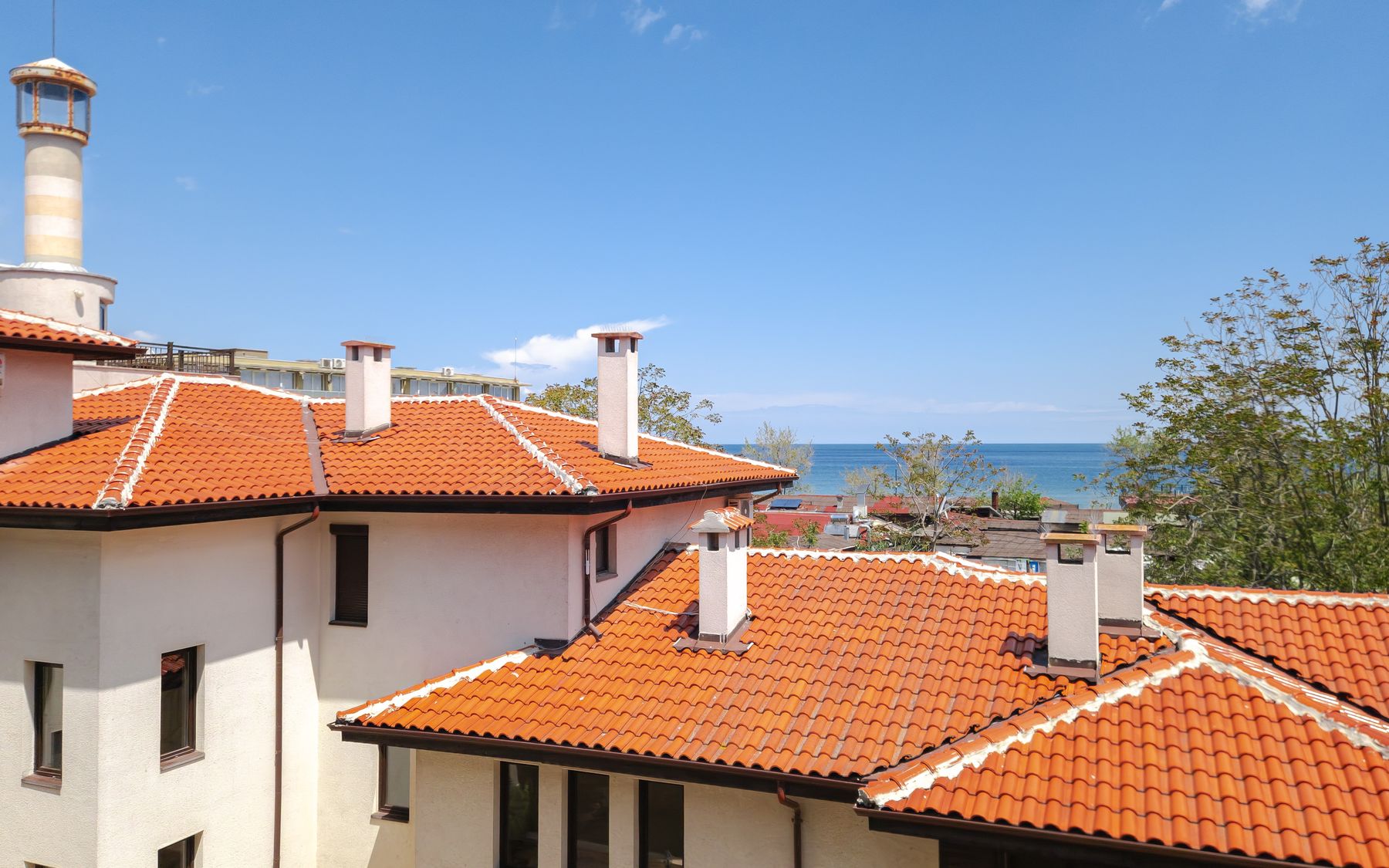 9 Ap Terrace View Гледка на Тераса Девети Апартамент Следобед